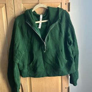 Hunter Green Lululemon Scuba Hoodie